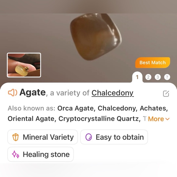 Handcrafted elegant genuine agate tiger eye faceted hematite earrings - Picture 4 of 5